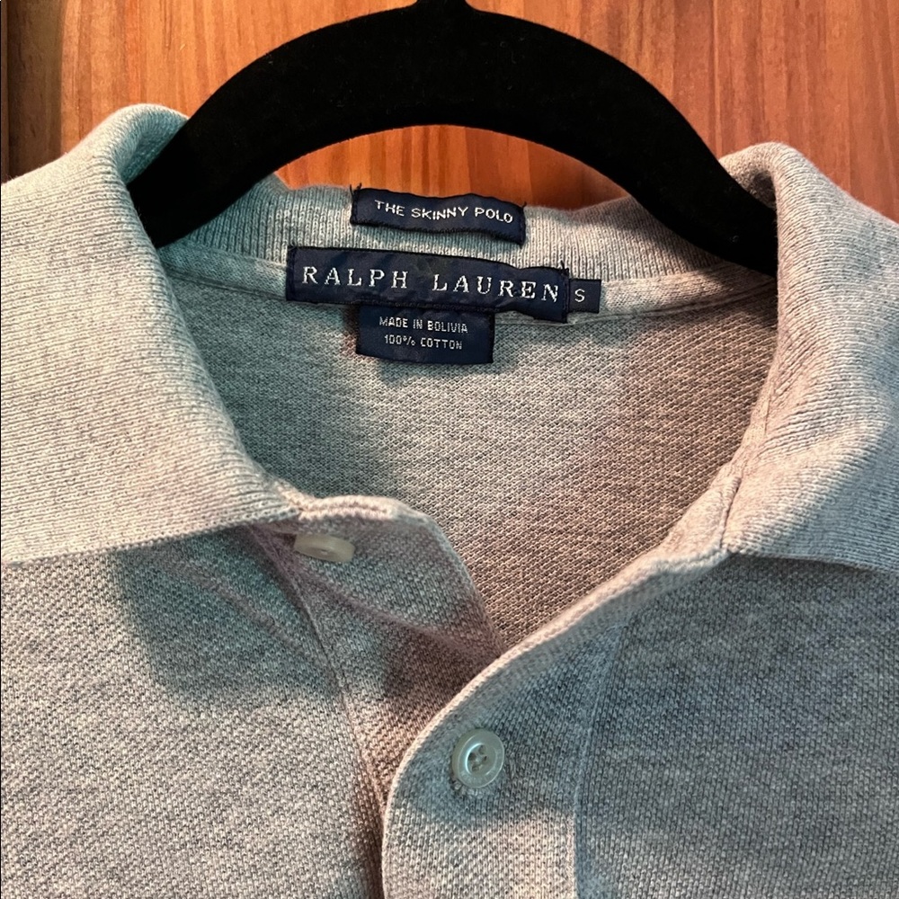 Ralph Lauren girls gray Polo - Picture 2 of 9
